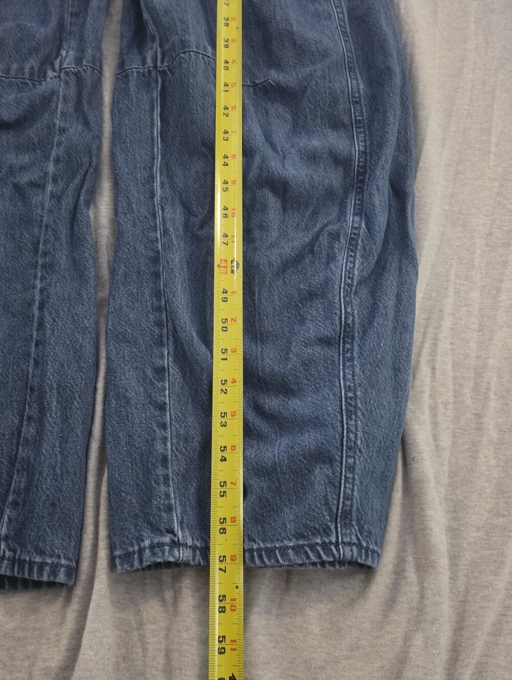 Universal Thread Sleeveless Denim Barrel-Leg Jumpsuit - Blue - Picture 10 of 10